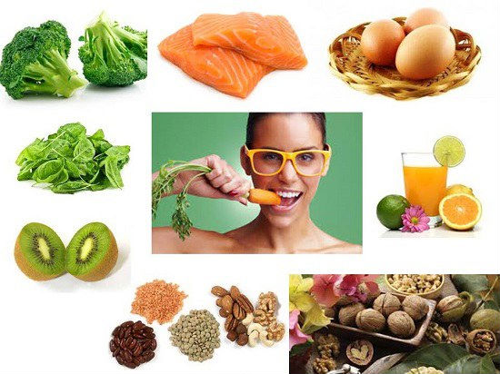 Sau khi mổ mắt, bạn cần bổ sung dinh dưỡng từ chế độ ăn, cung cấp các vitamin A, B1, B2, C, E